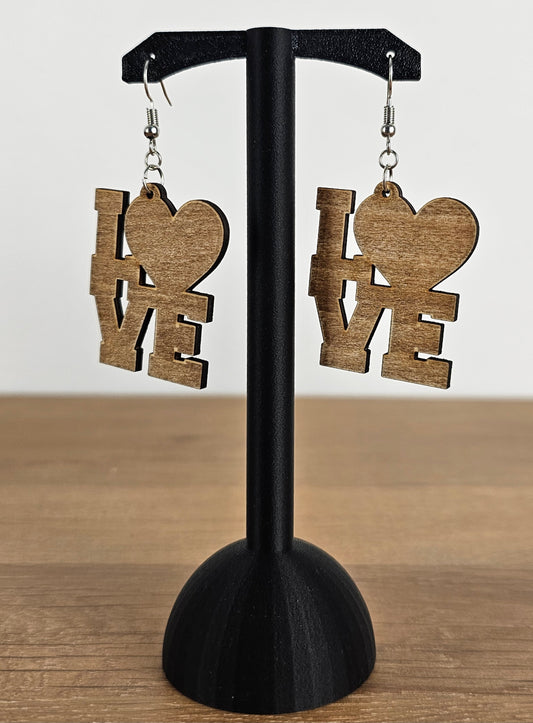 LOVE earrings