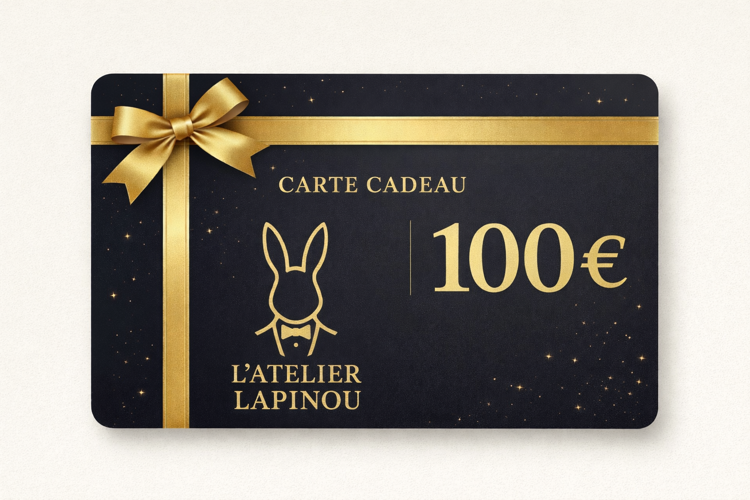 Carte cadeau L'atelier lapinou – impression 3D – Belgique
